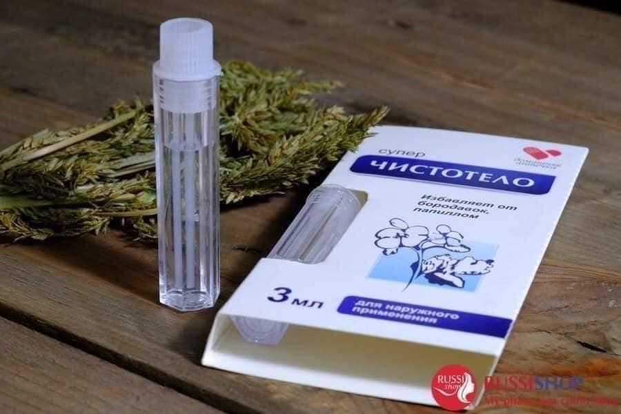 Gel tẩy nốt ruồi 12ml của Nga