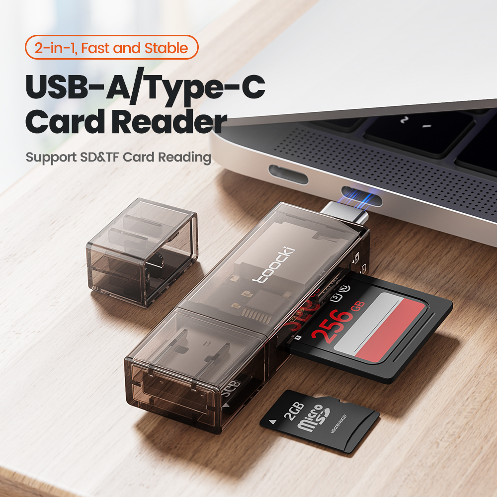 Toocki Card Reader USB 3.0 To SD Micro SD TF Memory Card Adapter for Laptop Accessories Multi Smart Cardreader Card Reader