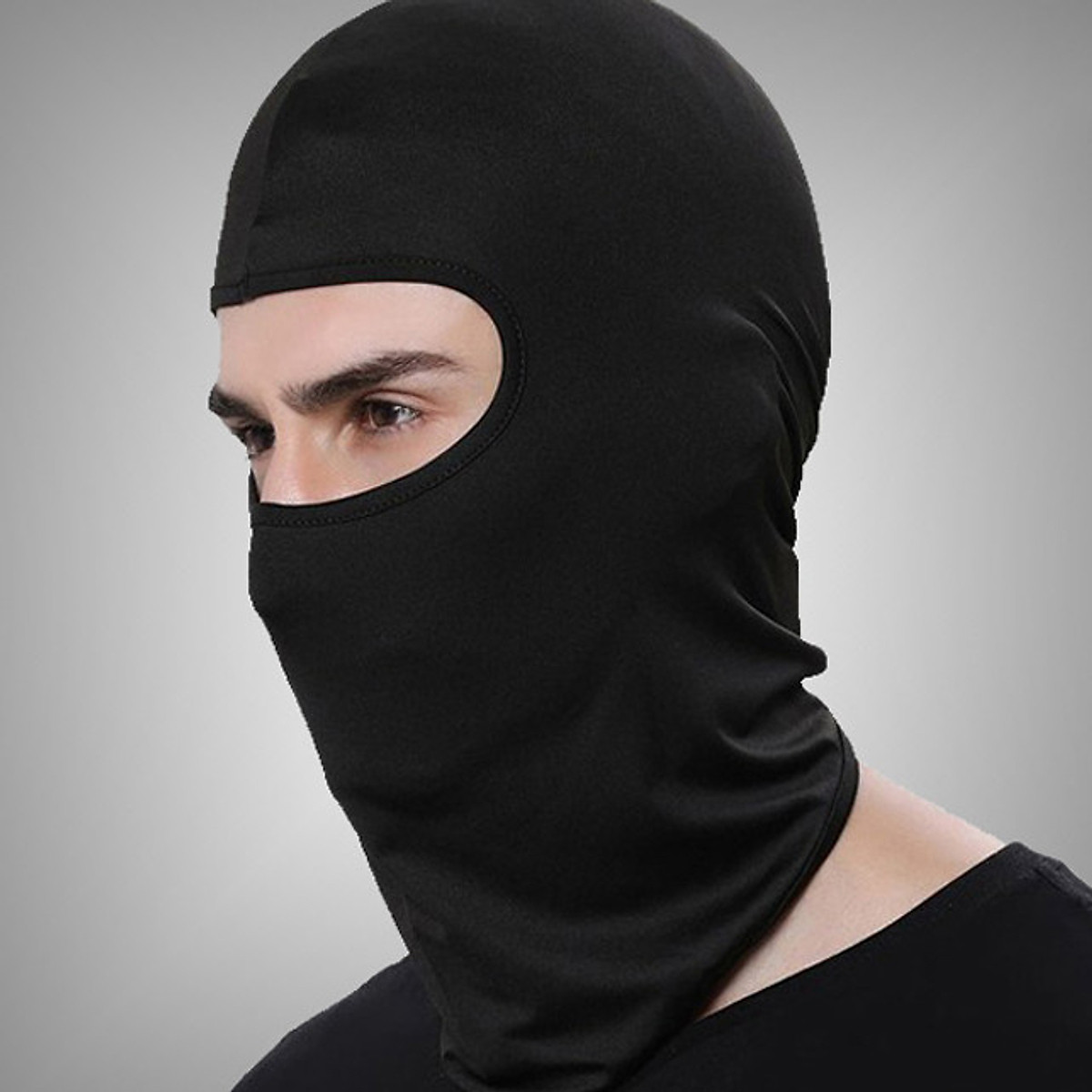 Khăn trùm mặt nạ đi phượt NINJA (Đen)