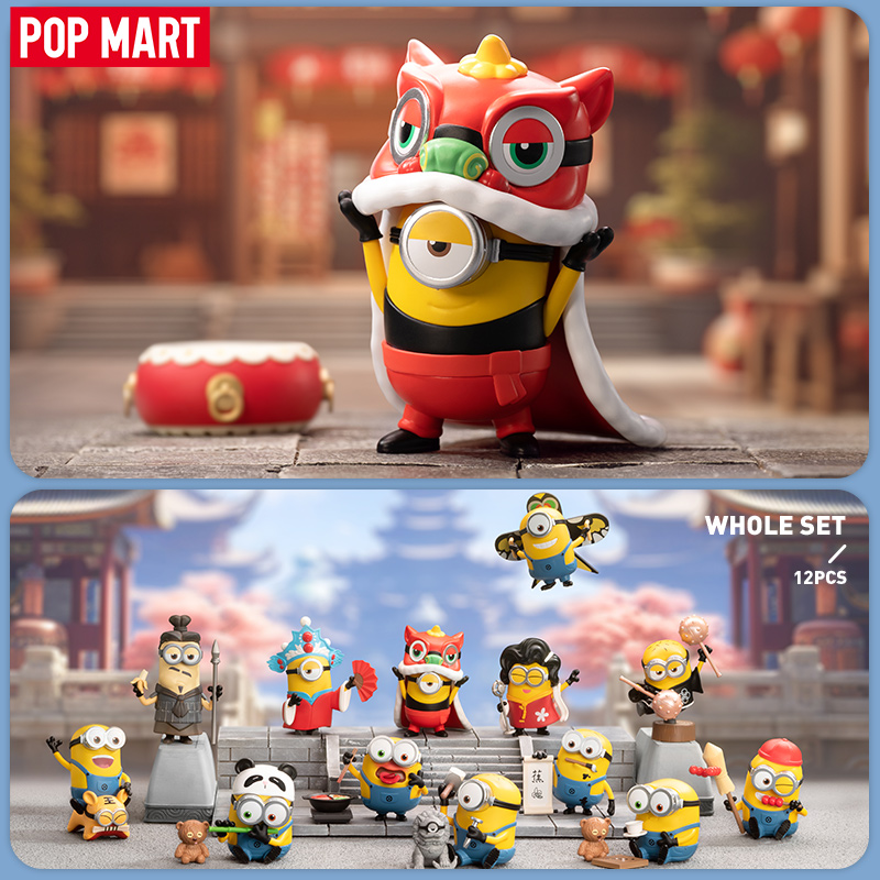 POP MART Minions Travelogues Of Series 1PC/12PCS POPMART