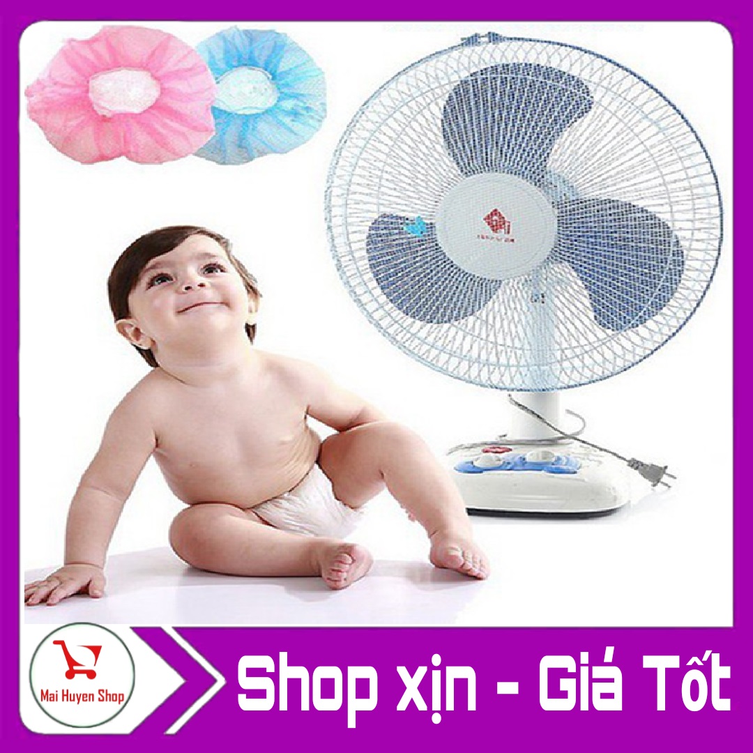Combo 2 Lưới bọc quạt an toàn cho bé