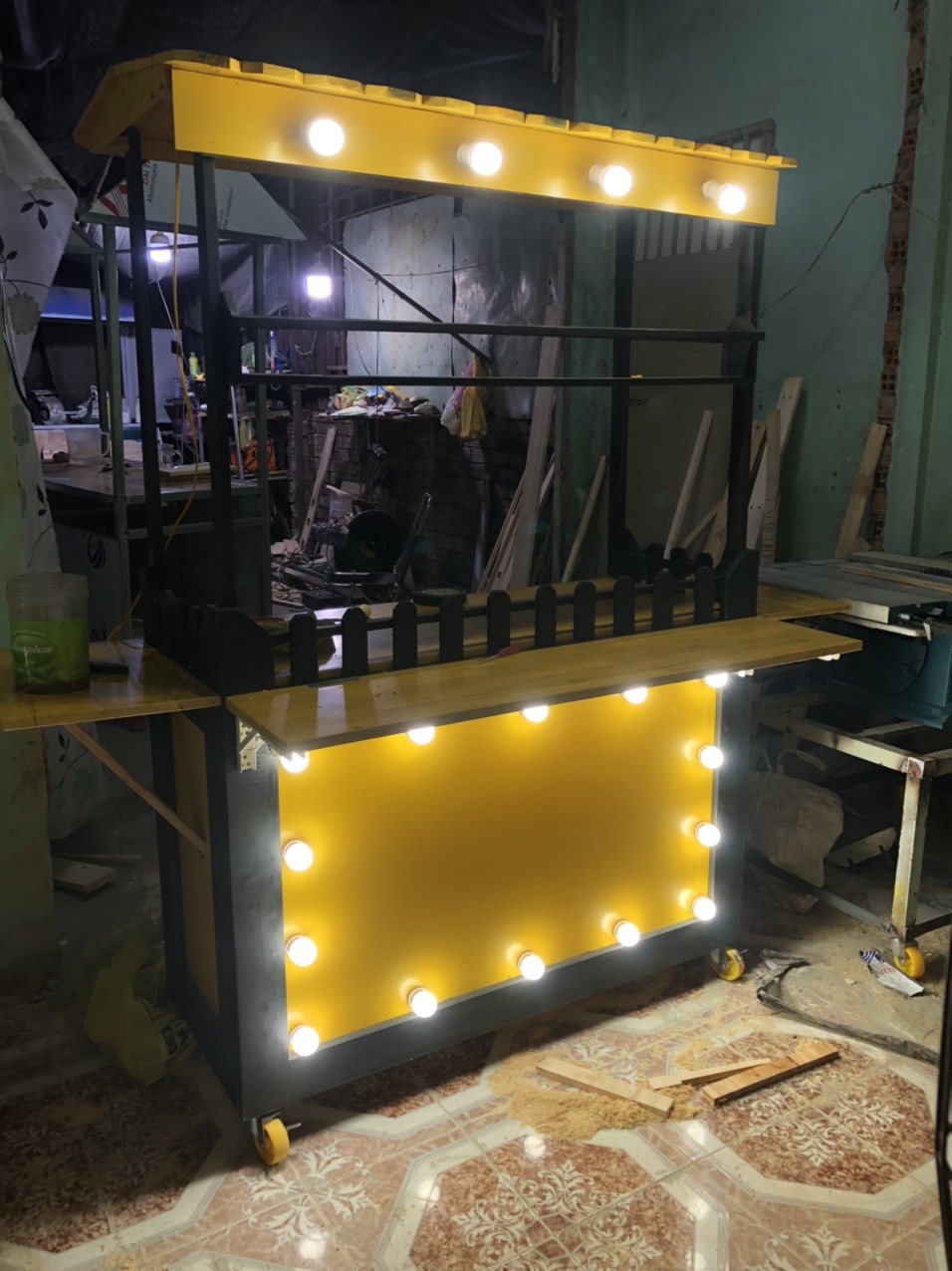 Xe Tủ CaFe Trà Sữa