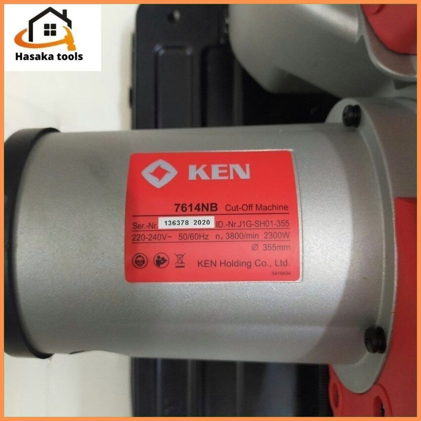 Máy cắt sắt bàn Ken 7614NB 2300W,lưỡi cắt 355mm