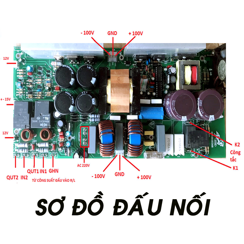 BỘ NGUỒN XUNG AUTO VOL 4500W-45A