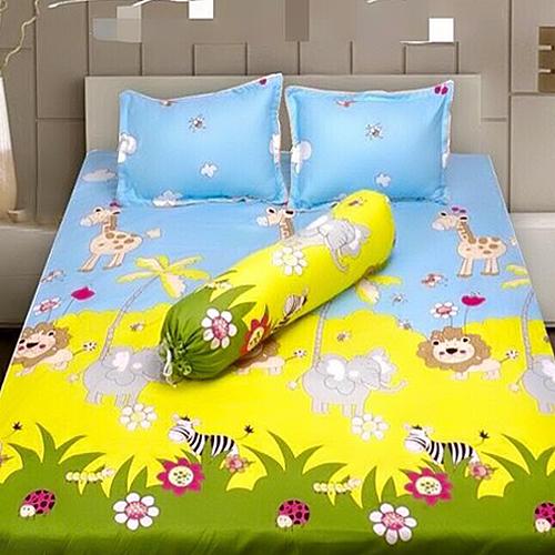 [HCM]Bộ Drap Cotton Poly Hàn Quốc  { 4 món }