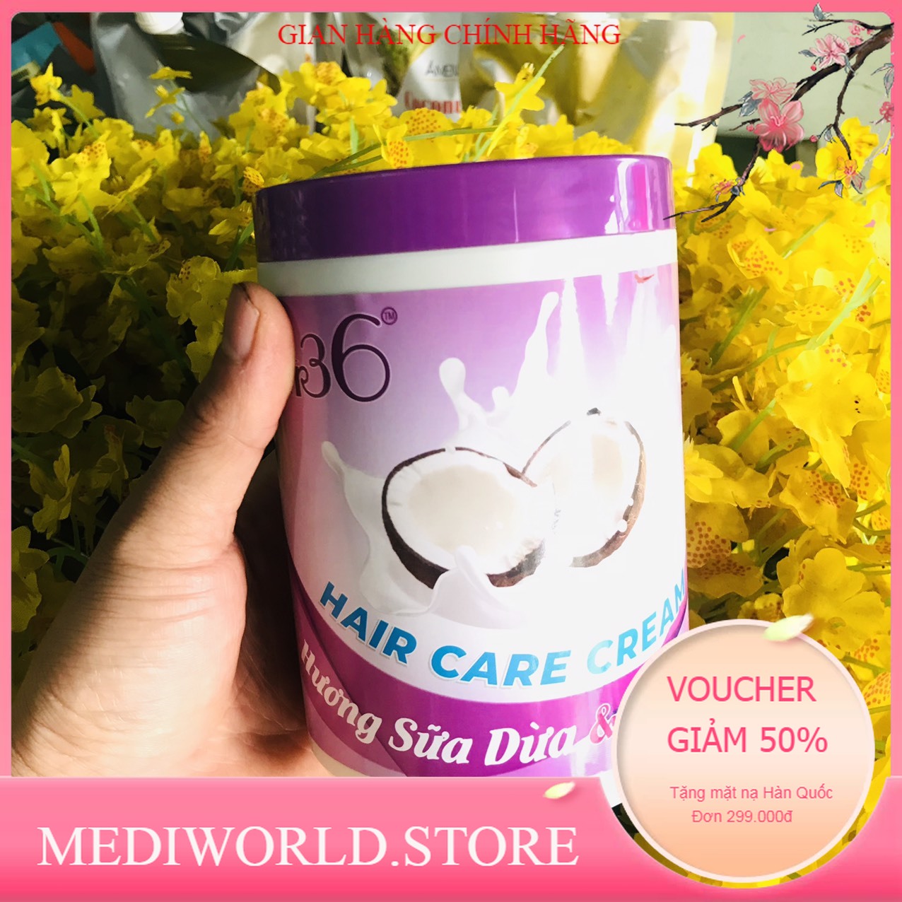 Hấp Ủ xả tóc Sen & Nhân Sâm & collagen cô đặc 500, 1000ml