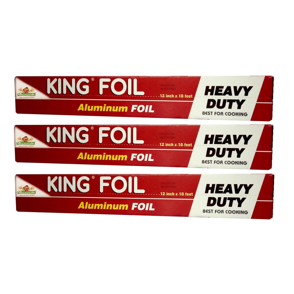 Cuộn giấy bạc nướng đồ ăn King Foil