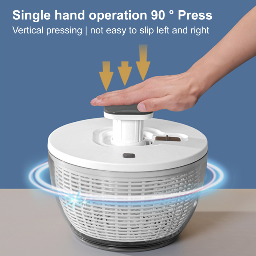 Loại Báo Chí Rau Dehydrator Trái Cây Máy Sấy đồ gia dụng sức chứa lớn Dehydrator phụ kiện nhà bếp Cống Salad Giỏ Tiện Ích