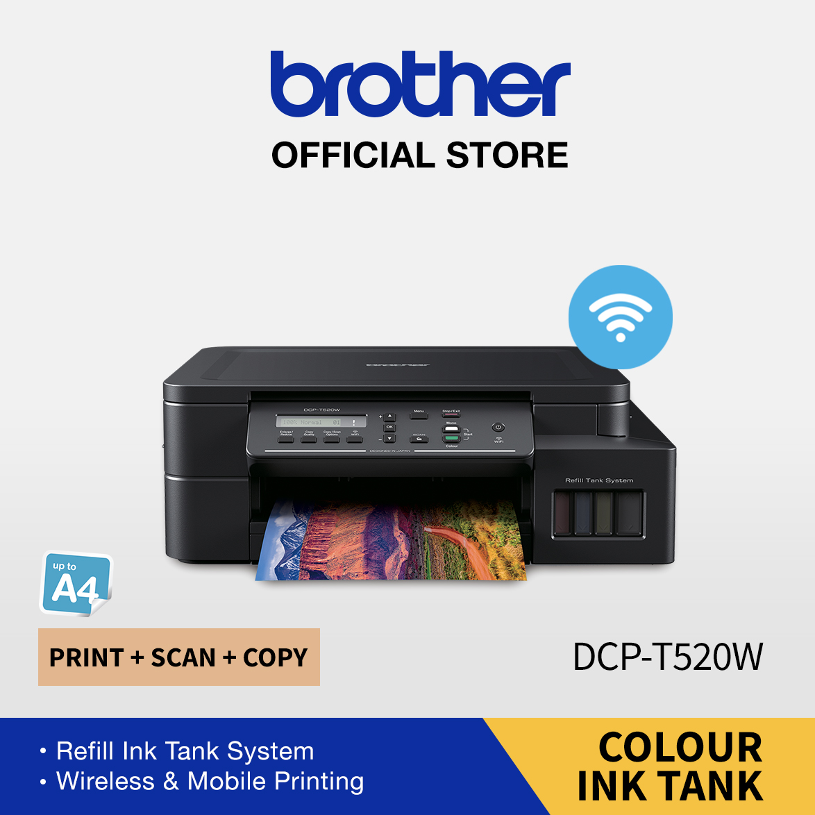 how to set up scan to email on brother printer