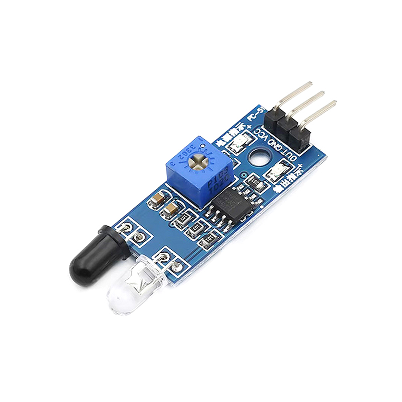 Infrared Obstacle Avoidance Module Smart Home Sensor Circuit Board Diy Test Distance Adjustable Black And White Line Sensor Smart Home Creek. 
