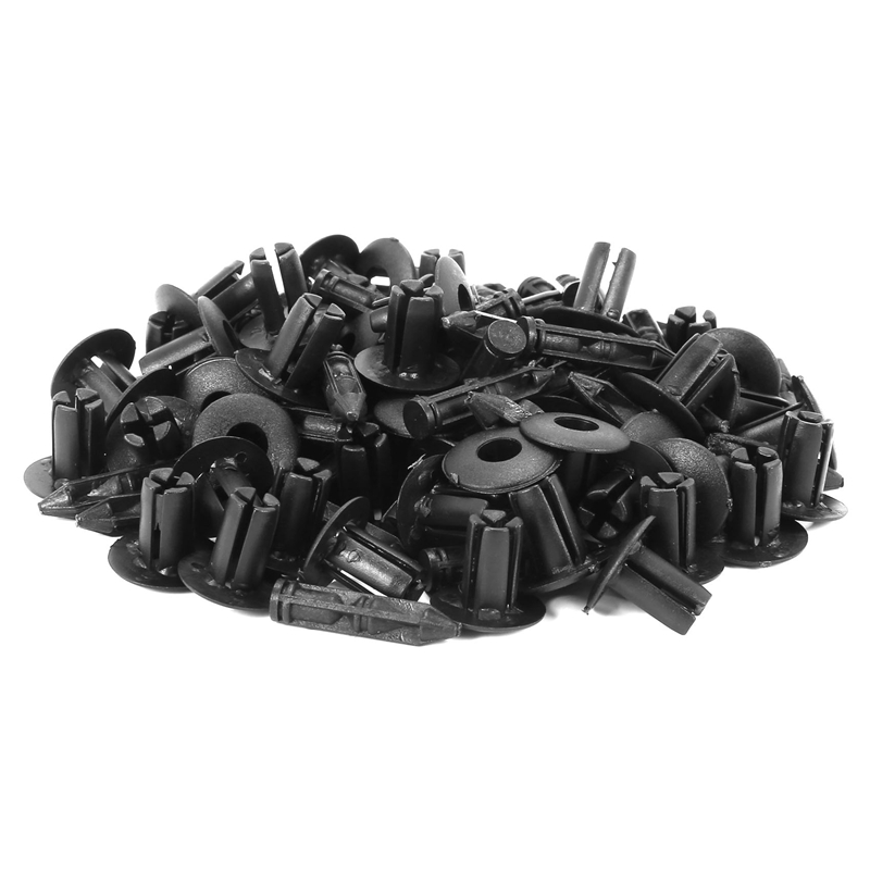 20x Motorcycle 6mm Clips Fairing Plastic Screw Rivets Panel Trim