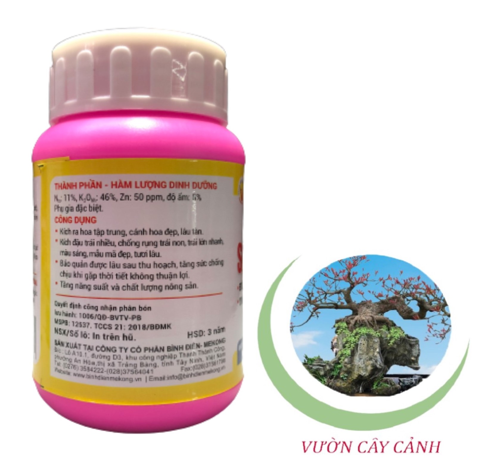 Phân Bón Siêu Kali & Kẽm Đầu Trâu - #520A# 100g