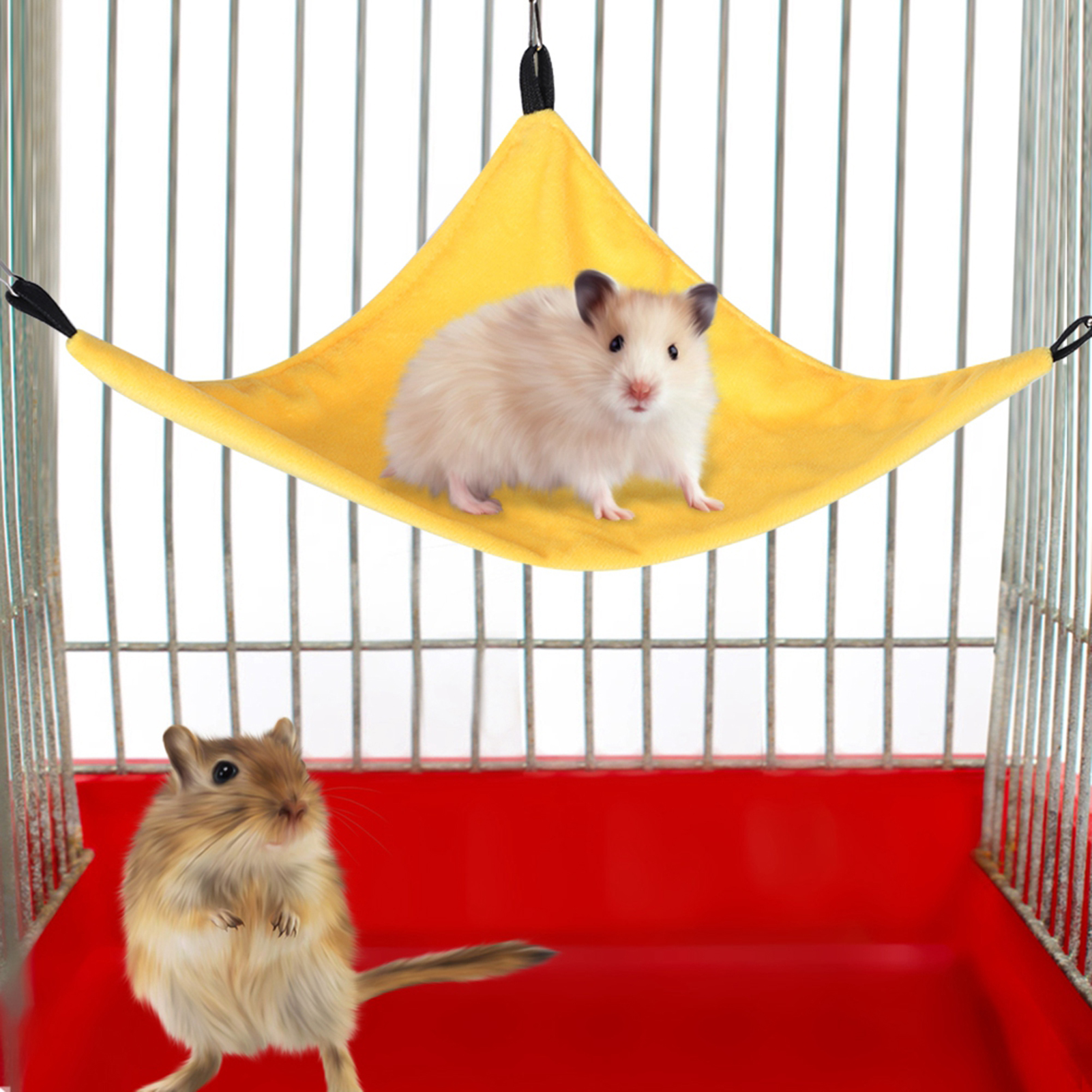 Vải đơn giản thực tế sóc võng thú cưng nhỏ Giường treo môi trường thoải mái hamster cho sóc SÓC BAY Úc guinea lợn