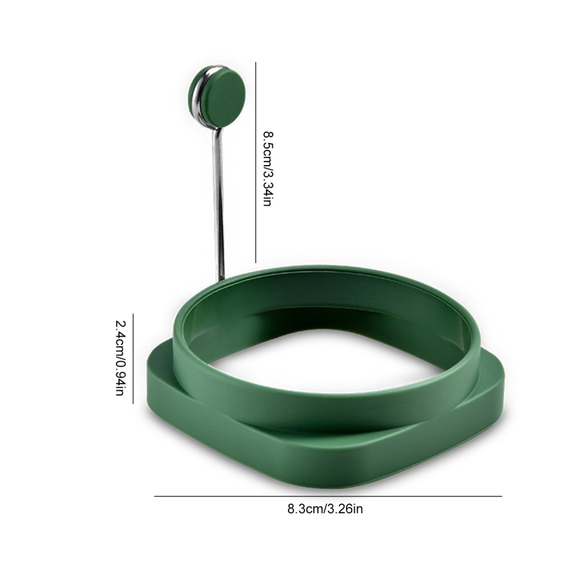 Egg Fried Mold Double-Sided Round Convenient Omelet Moulds Silicone Tools Pancake Maker Molds Frying Pan Accessories