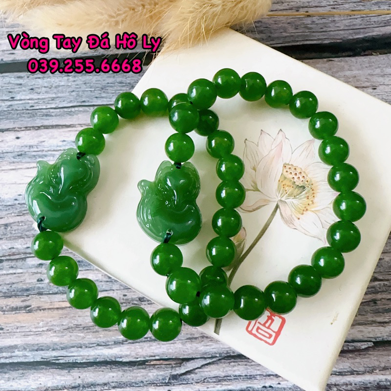 Vòng tay đá hồ ly xanh giá sỉ