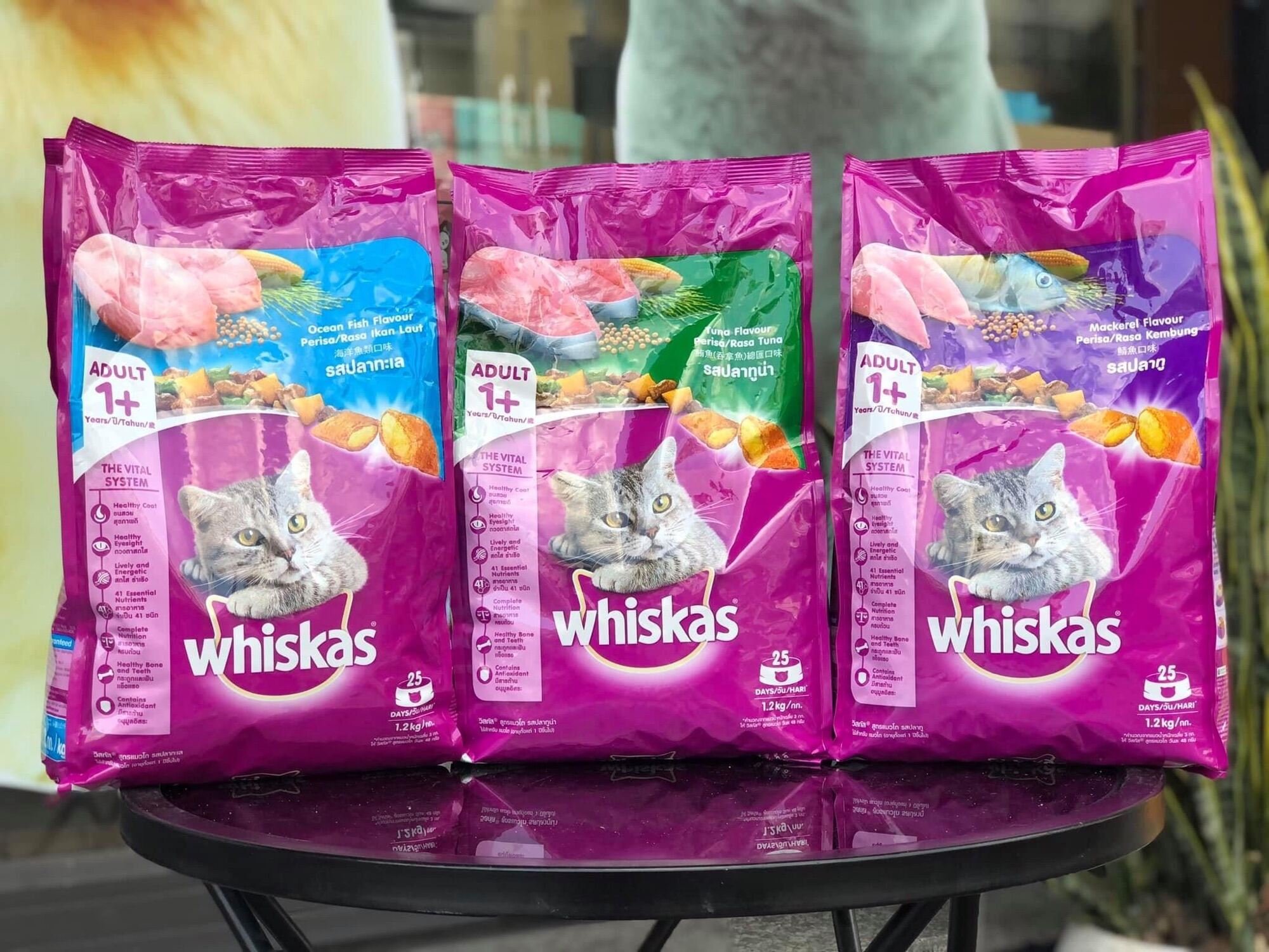 Thức ăn cho mèo Whiskas 1,2kg