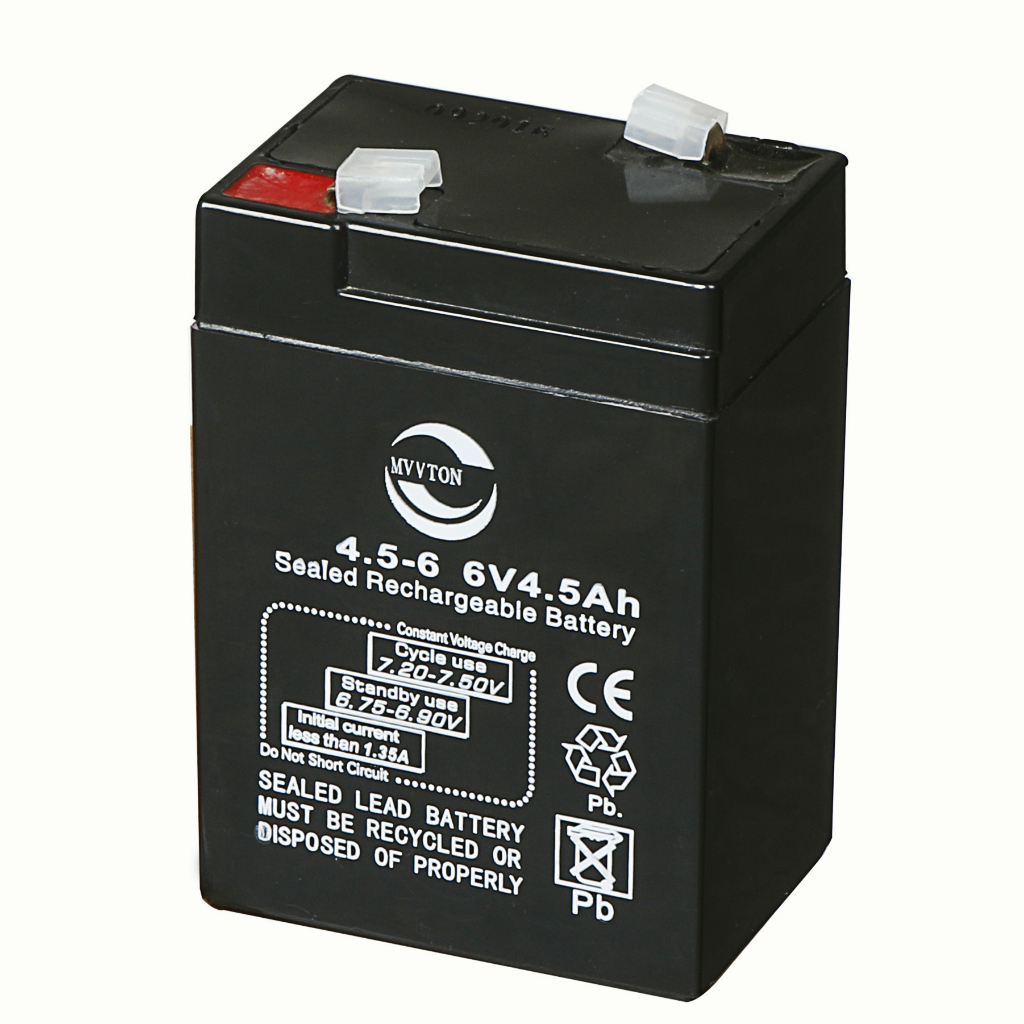 Dry Type Battery 6V 4.5AH/20HR VRLA Battery, Backup Power Battery, UPS