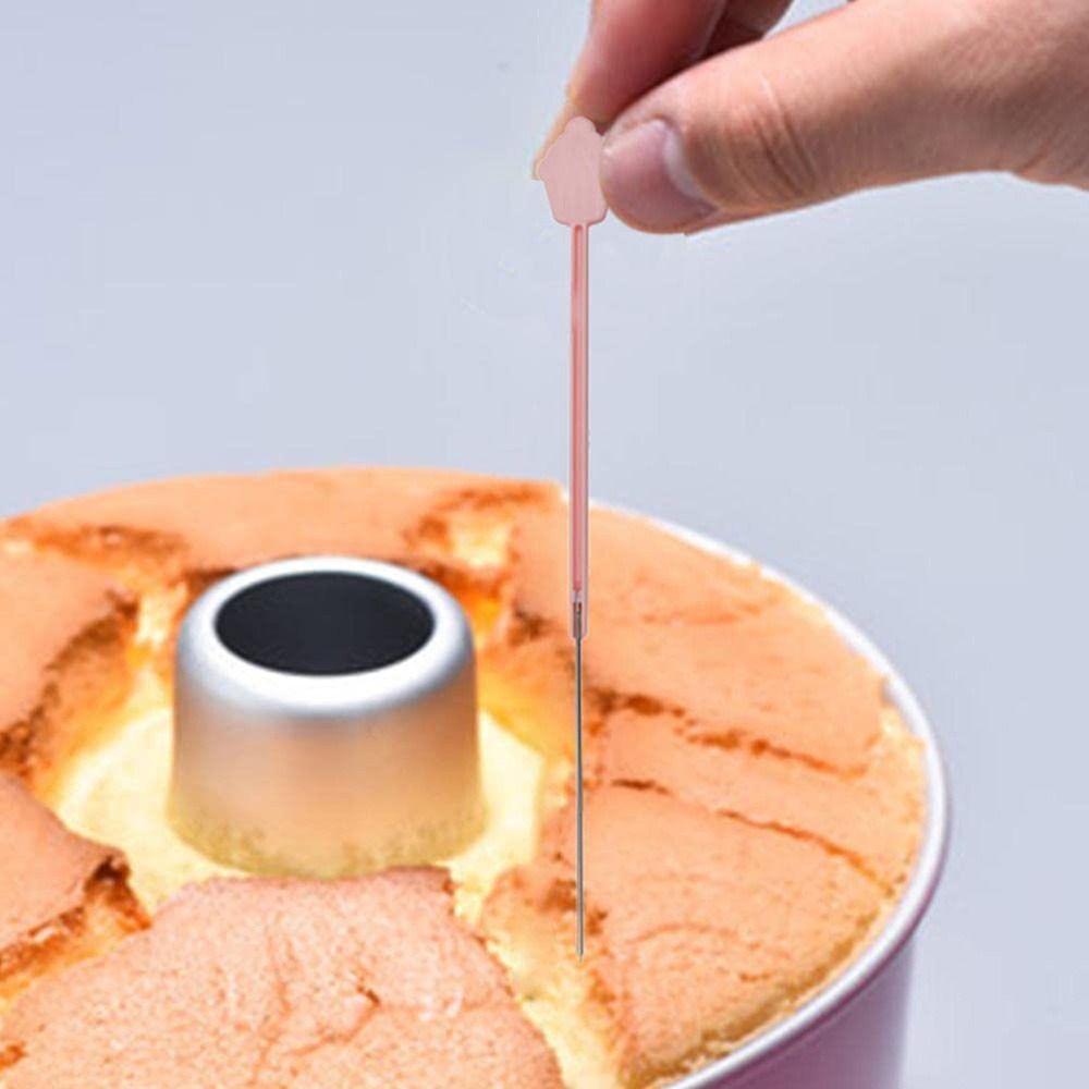 HUYAN Bread Stainless Steel Test Pin Stick Stirring Rod Baking Tools Testing Probe Cake Tester