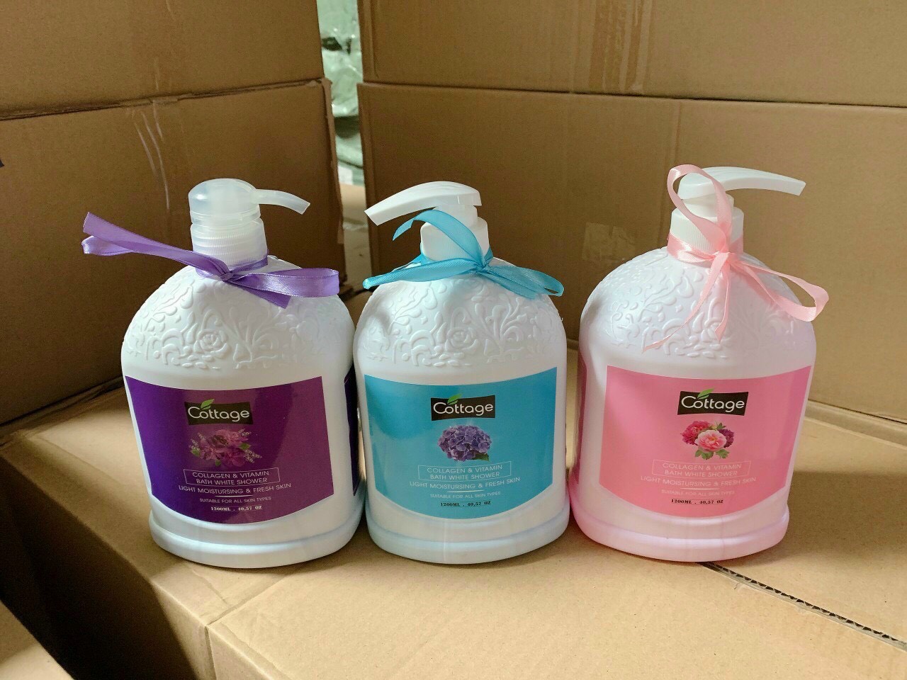 SỮA TẮM COTTAGE MẪU MỚI 1200ML