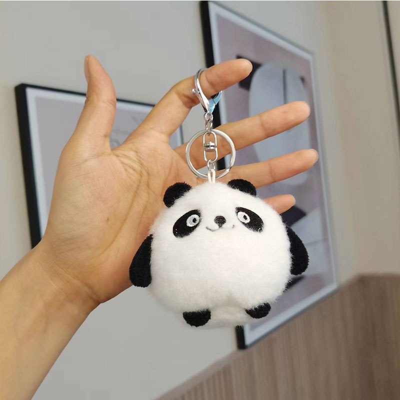 Móc khoá gấu trúc béo ú cute