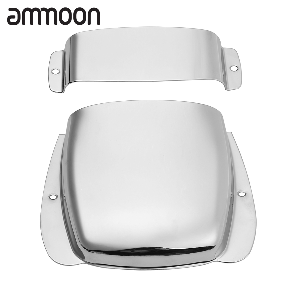 Zinc Alloy Bass Pickup Cover Protector Bridge Cover Plate for Jazz Bass JB Bass Guitar Electric Bass