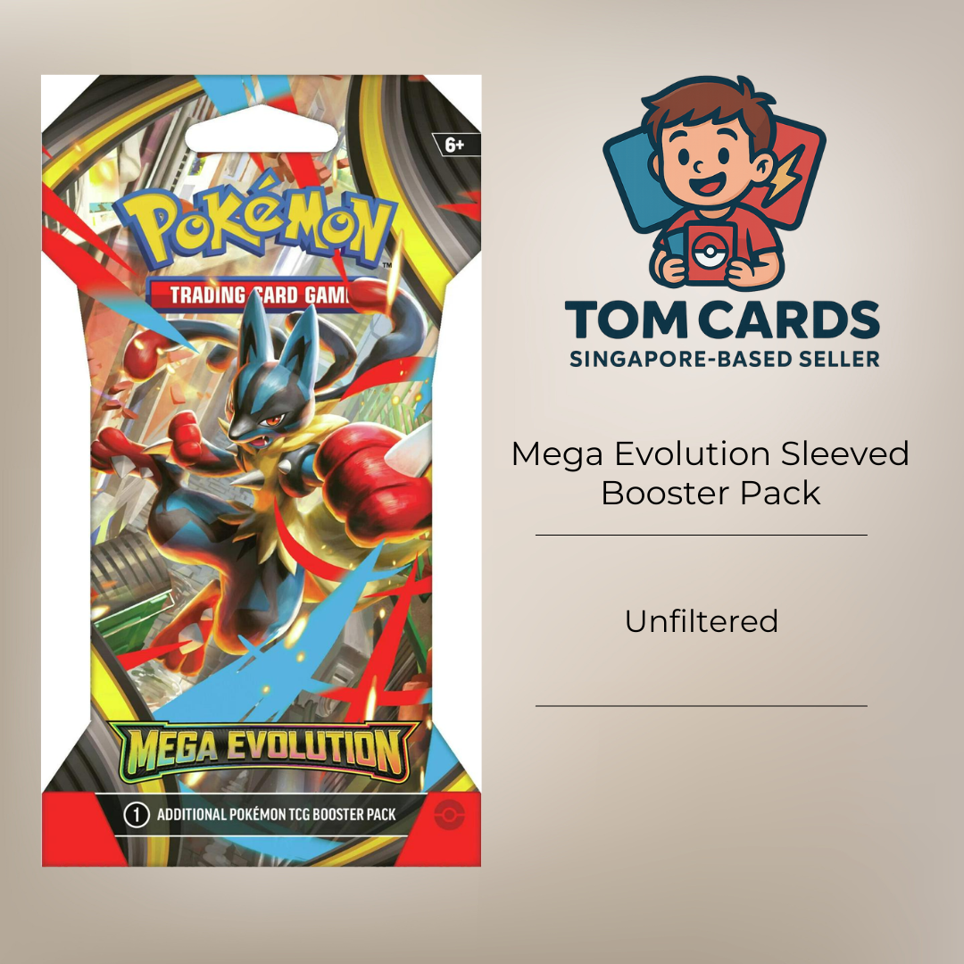 Pokemon TCG Mega Evolution Sleeved Booster Pack | Lazada Singapore