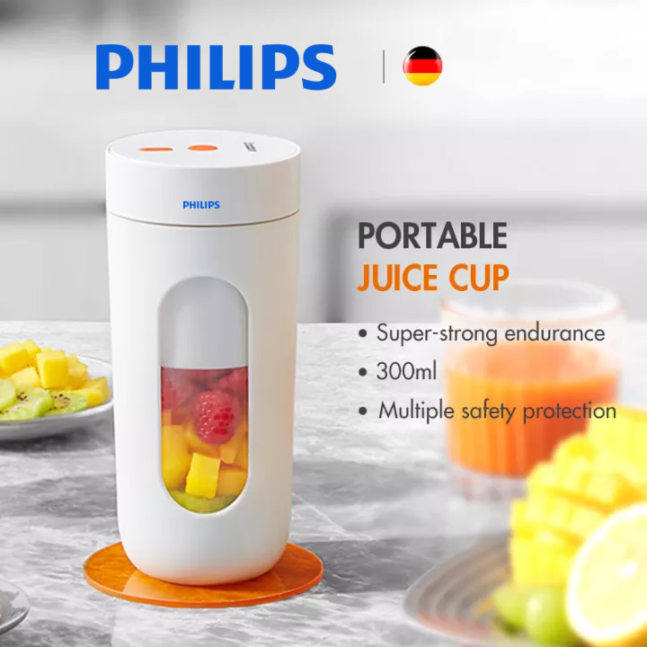 Philip Portable Juicer Cordless Juice Cup 300ml Rechargeable Juicer