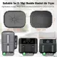 2Pcs Air Fryer Silicone Liner for Ninja SL401 SL400 Rectangular Airfryer Baking Tray for Ninja Dual Basket Inserts Accessories. 