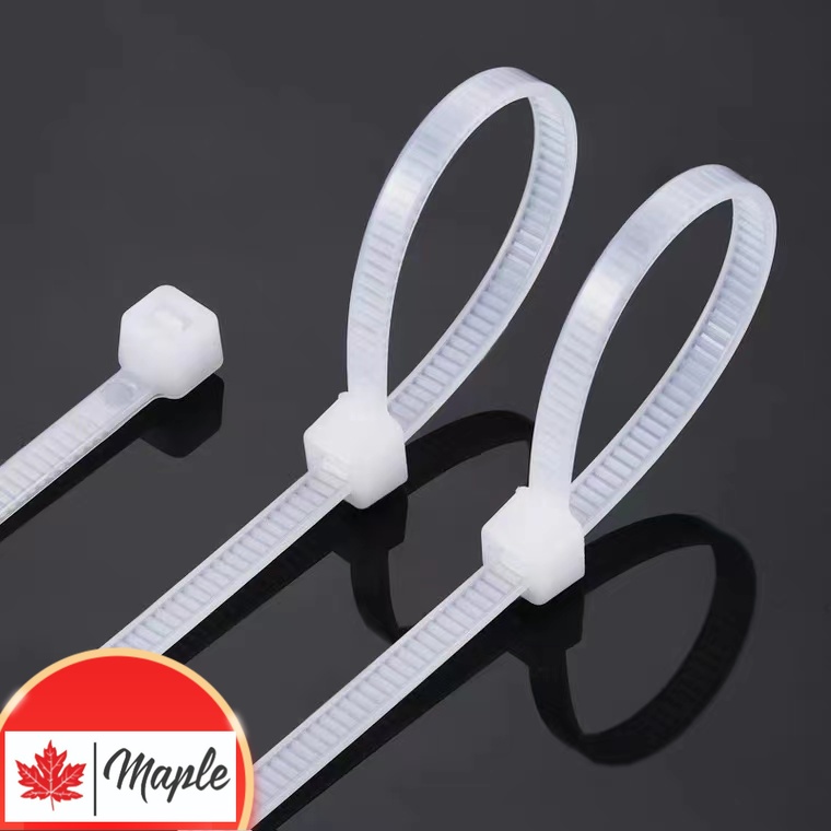 Cable Tie 50pcs 4x150 / 4x250 White Nylon ZIP LOCK | Lazada PH