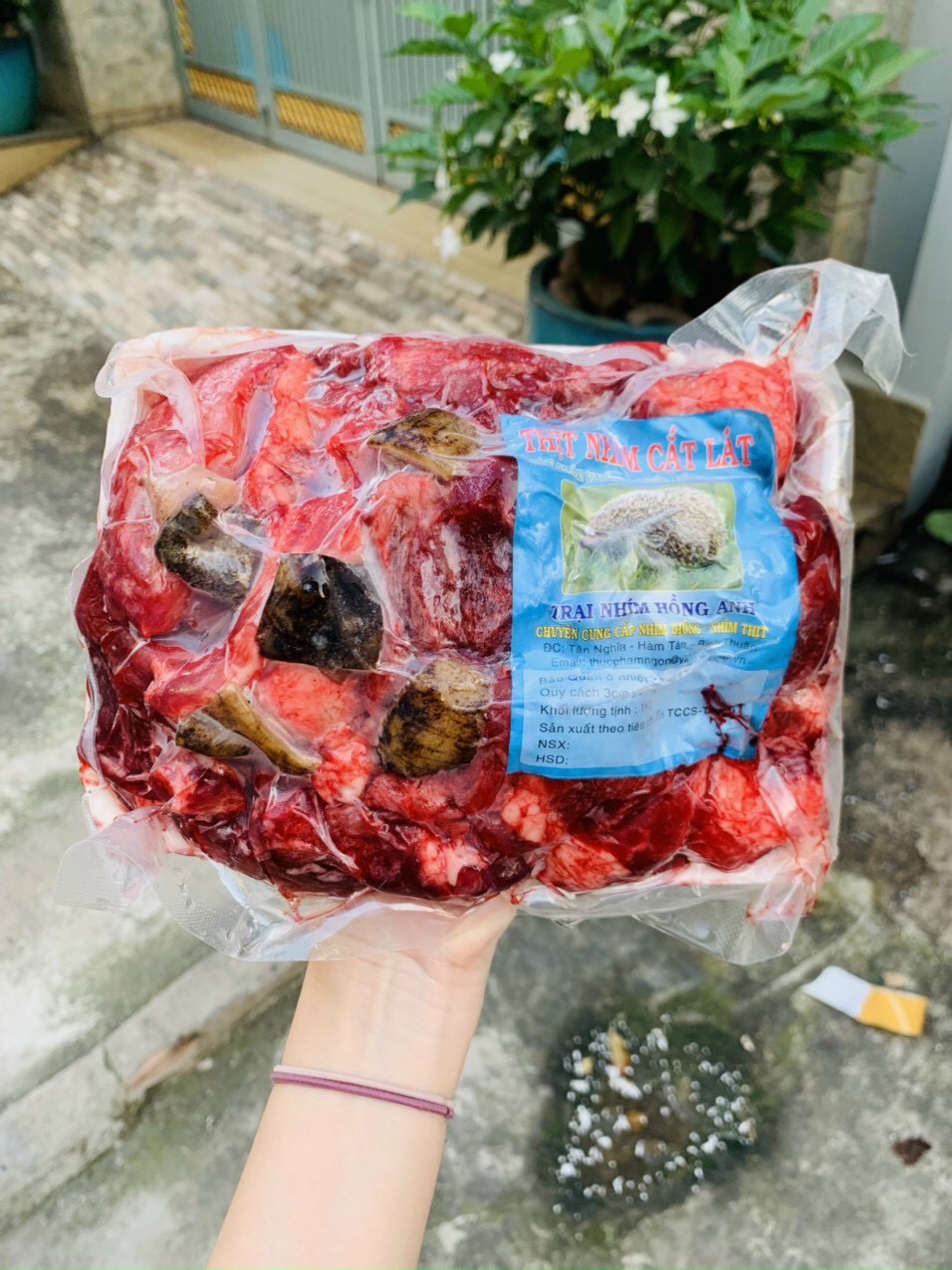 1KG Thịt nhím cắt lát chế biến nhiều món