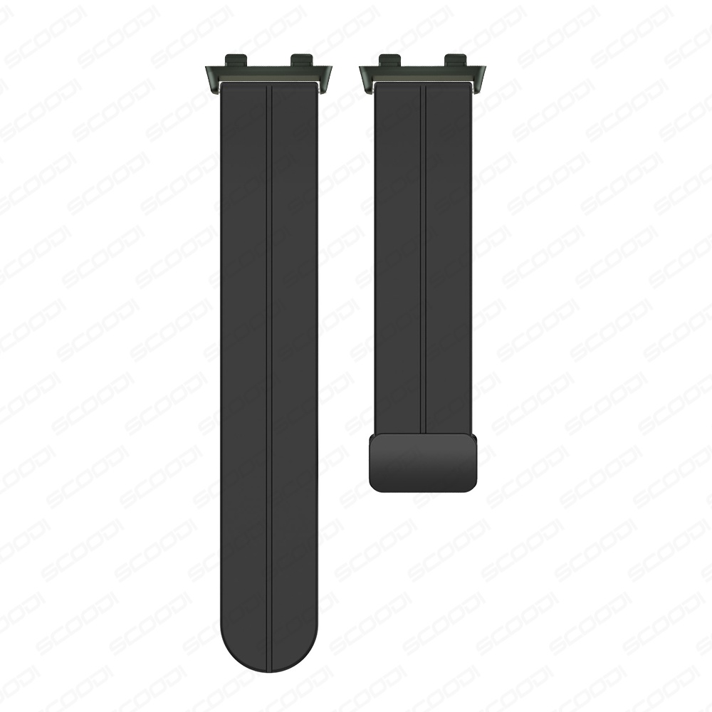 Silicone Magnetic Folding Buckle Strap For OPPO Watch 41mm 46mm SmartWatch Bracelet