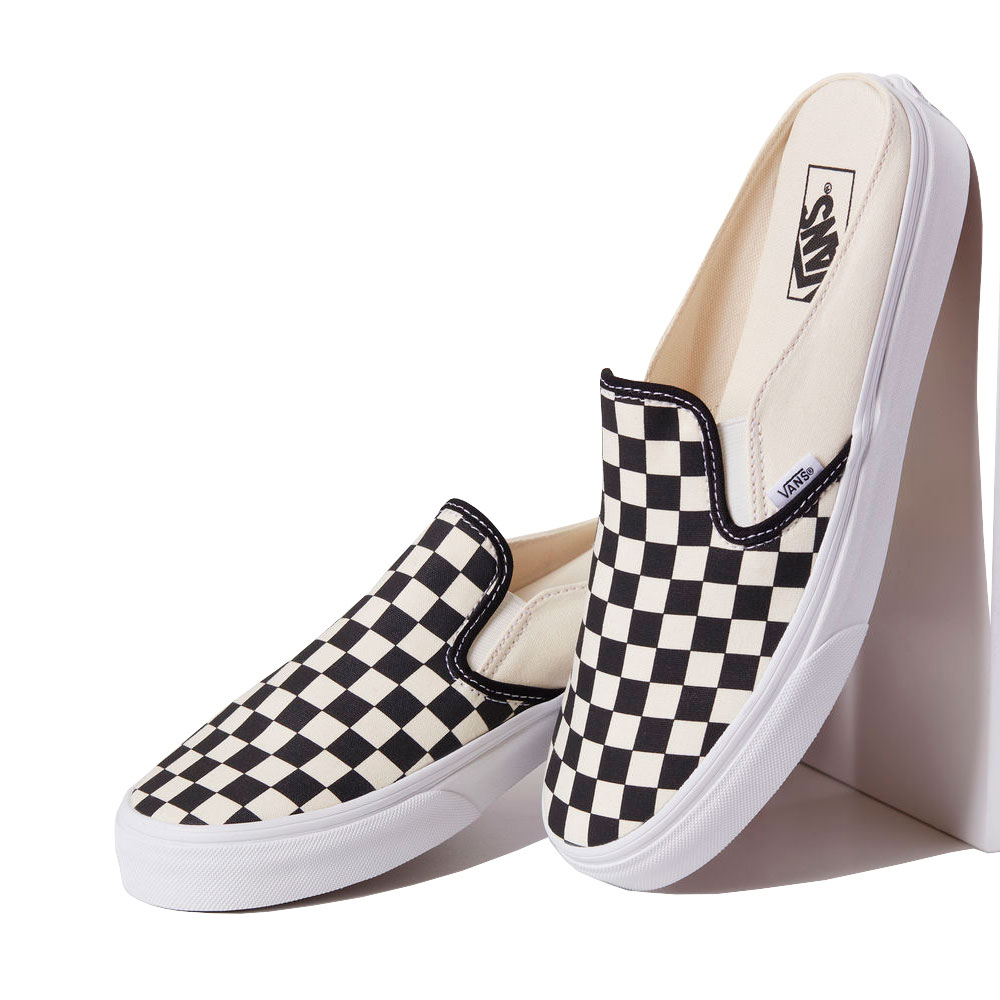 Giày Vans Classic Slip-On Mule Checkerboard VN0004KTEO1