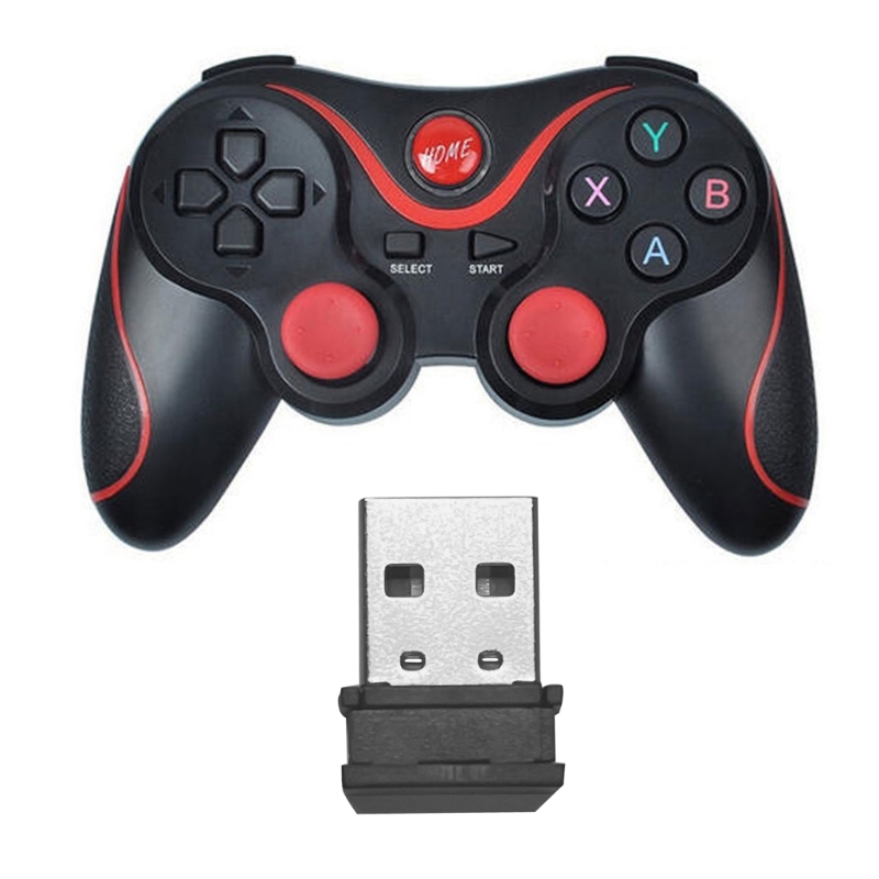 USB không dây bluetooth tay cầm chơi game Gamepad Receiver cho S5/T3 Tay cầm chơi game xử lý cần điều khiển chơi game Phụ kiện