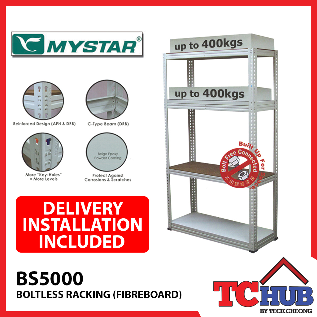 MYSTAR Boltless Rack System (BTO / Bomb shelter storage solution