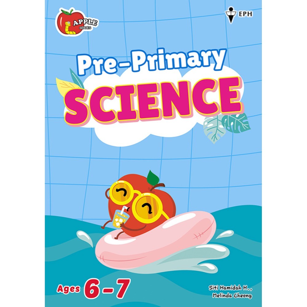 小学生向け数学・英語教科書セットBAHASA-MALAYSIA 教育出版社EPH】APPLE PRE-PRIMARY ENGLISH/BAHASA MELAYU/MATHS