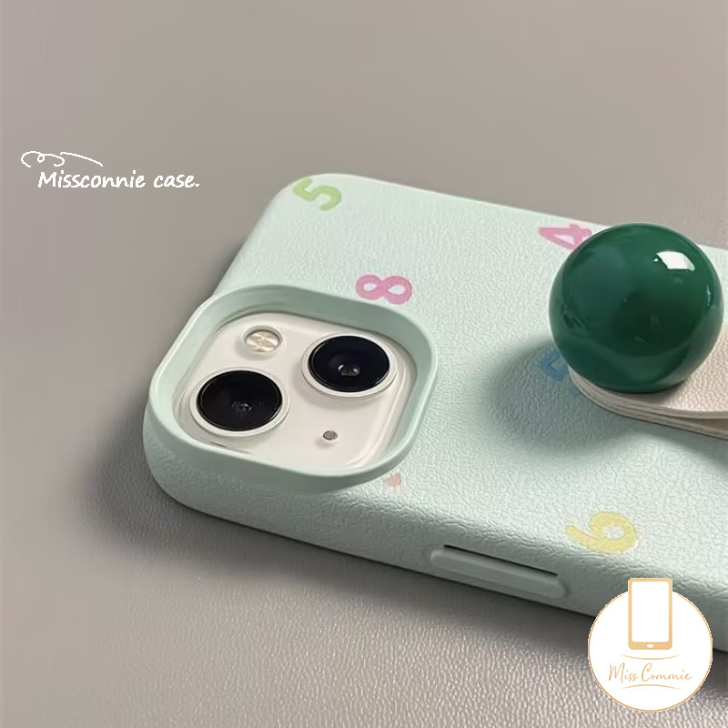 Luxury%20Candy%20Color%20Cartoon%20Colored%20Number%20Case%20Compatible%20for%20IPhone%2011%2014%2015%2013%2016%2012%20Pro%20Max%2014%2015%2016%20Plus%20XR%20XS%20Max%20X%2016%2015%20Pro%20Cute%203D%20Ball%20Ring%20Case%20-%20Image%204