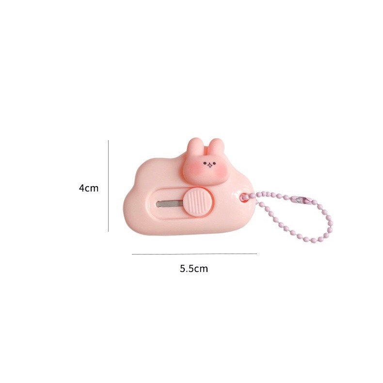 Dao cắt giấy mini dễ thương dành cho học sinh dễ thương - K4