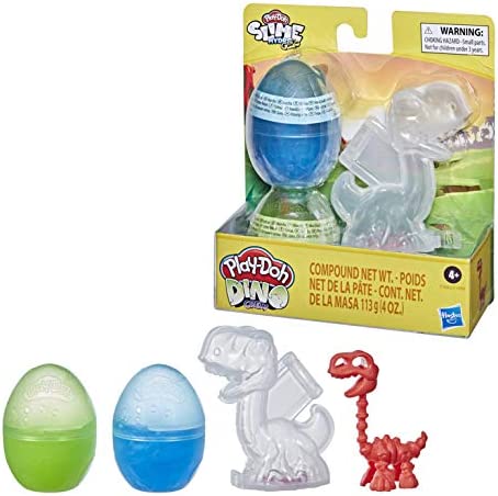 Play-Doh Slime Kit For Kids Dino Crew Eggs and Dinosaur Bones