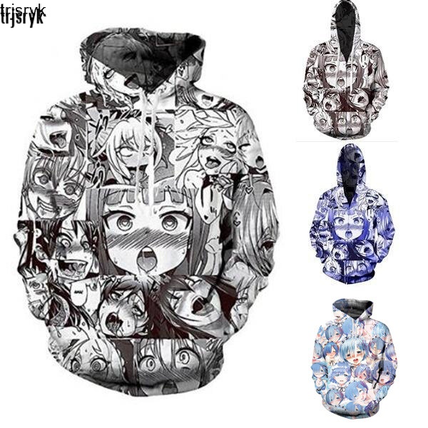 Ahegao cheap hoodie color