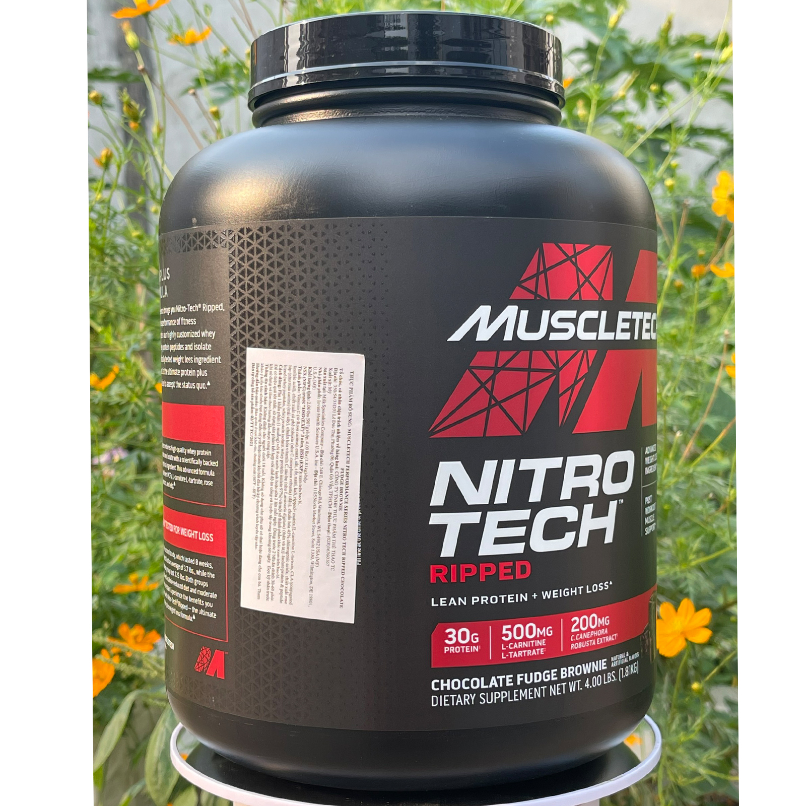 Sữa tăng cơ whey protein nitro tech ripped của muscle tech hộp 42 lần dùng - ảnh sản phẩm 6