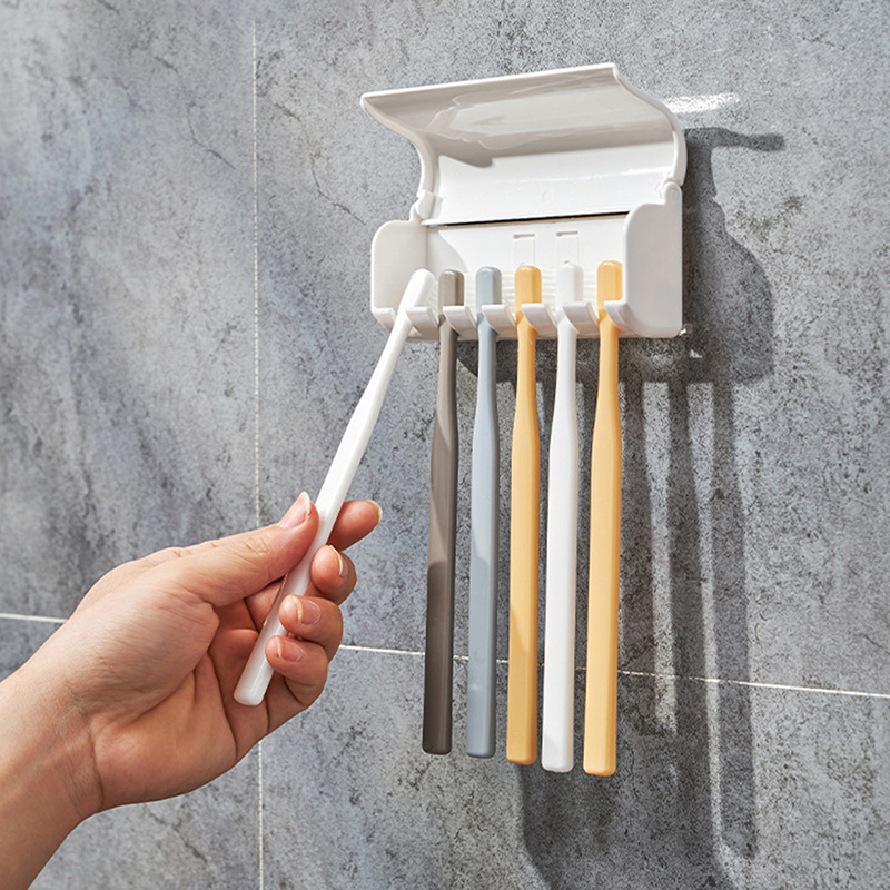 Giá để bàn chải đánh răng Giá Treo Tường bàn chải đánh răng gia đình
