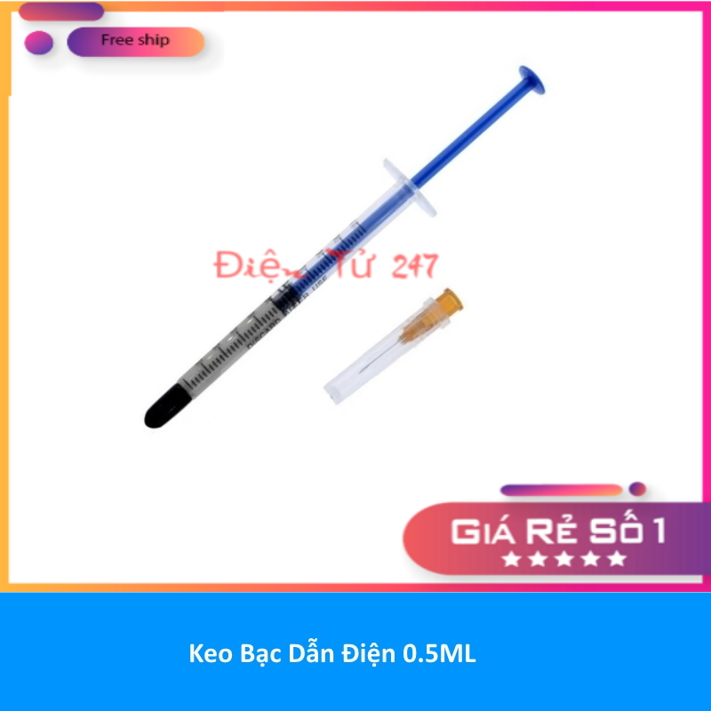 KEO BẠC DẪN ĐIỆN 0.5ML 1 xi lanh