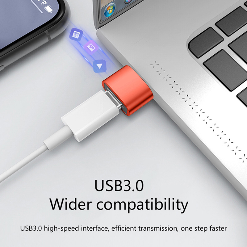 TOOL IMPROVER 6A OTG USB Type C Female To USB A Male Adapter Converter Charging PD Data Cable Adapter Audio Converter USBC OTG Cable Connector Adaptor