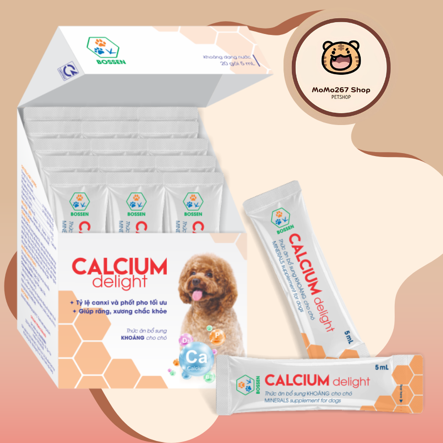 Bổ sung CANXI cho chó mèo CALCIUM DELIGHT 4ml