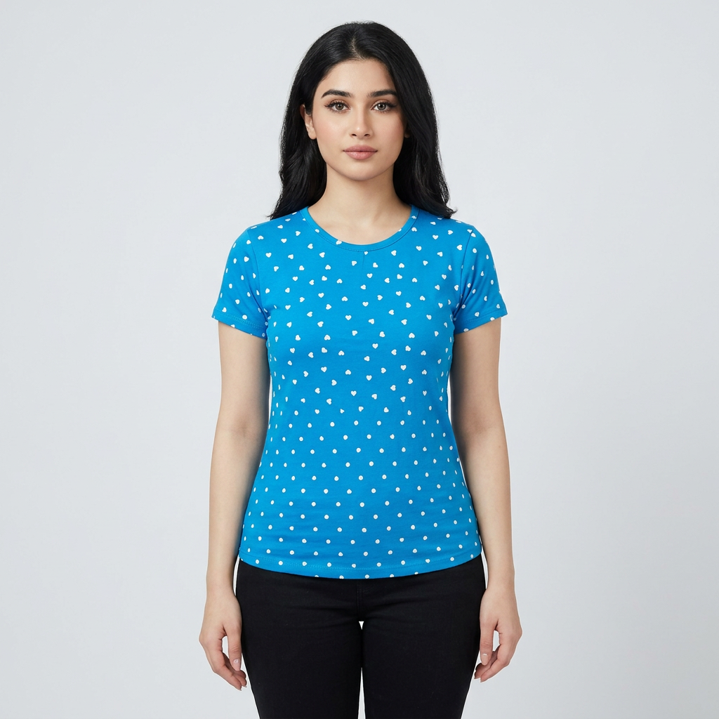 Comfortable for all day long super comfy cotton t-shirt for woman