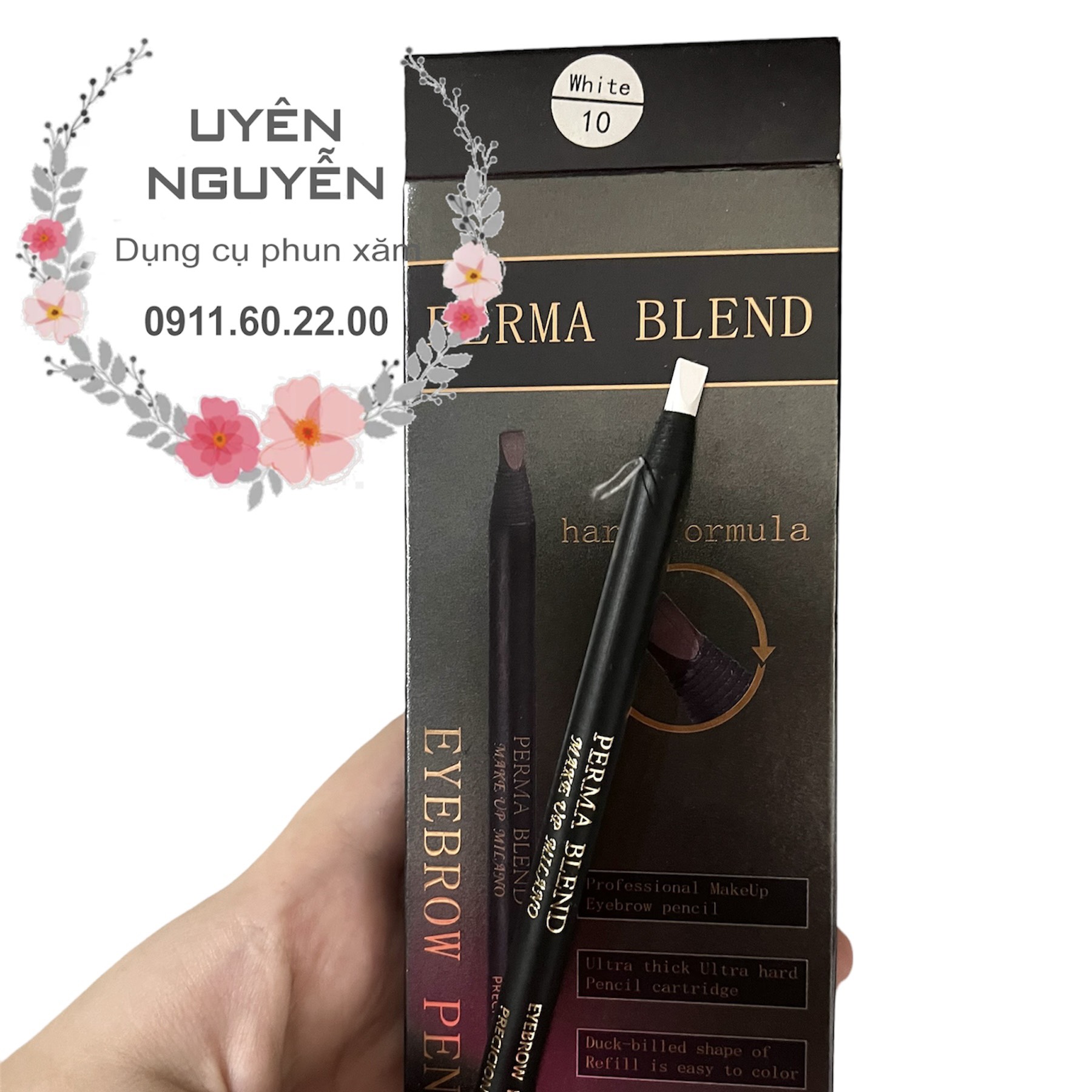 Chì kẻ mày, chì đá xé Perma Blend