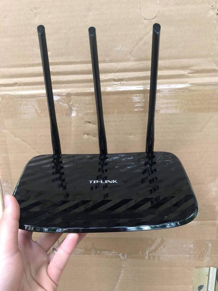 Bộ phát Wifi TPlink 3 râu 880N LIKE NEW 95% sóng xuyên tường tốc độ 450 Mbps, Modem Wifi 3 râu Router wifi Cục Phát Wifi TPLink, thiết bị Kích sóng wifi - Hàng Thanh Ly 95%