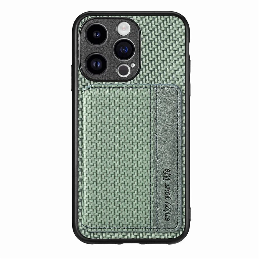 Fashions High Quality Carbon Fiber Case For POCO C31 F3 F5 M3 M4 X4 X5 Pro M5 M5S X3 Nfc Gt 2in1 Magnetic Card Bag Photo Frame Cover.