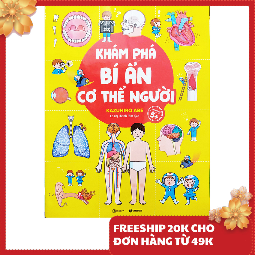 Sách thiếu nhi - Khám phá bí ẩn cơ thể người
