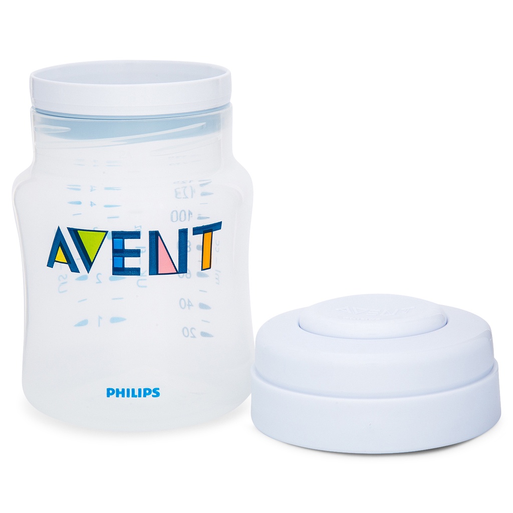 Nắp chặn bình trữ sữa Avent cổ rộng